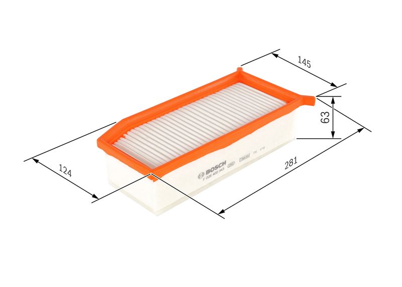 Bosch F026400343 Air Filter - 1