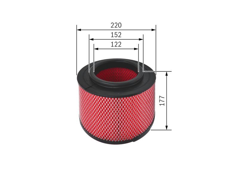 Bosch F026400344 Air Filter - 1