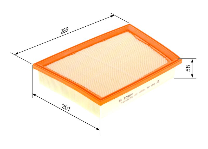 Bosch F026400360 Air Filter - 1