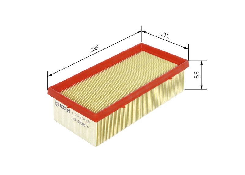 Bosch F026400376 Air Filter - 1
