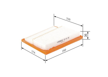 Bosch F026400388 Air Filter - 1