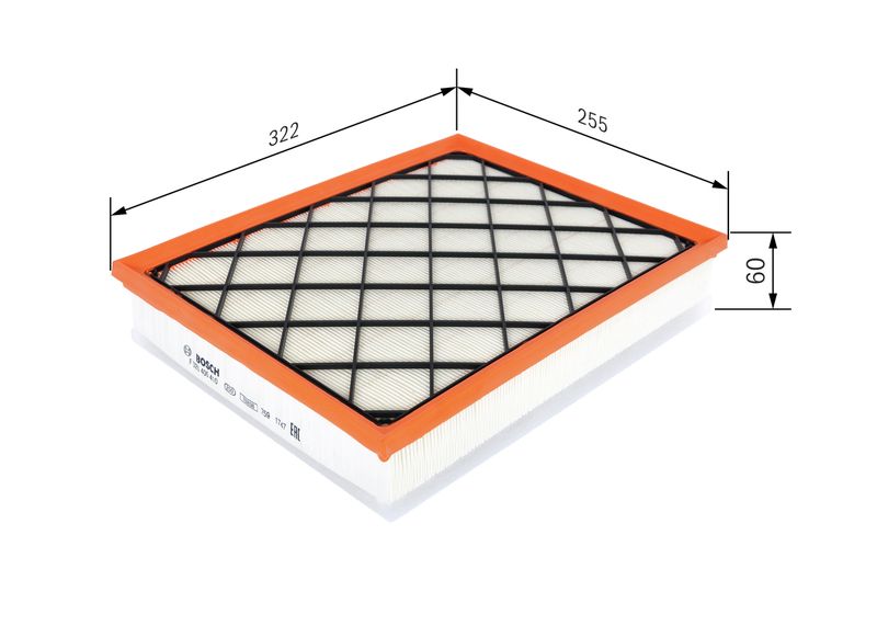Bosch F026400410 Air Filter - 1