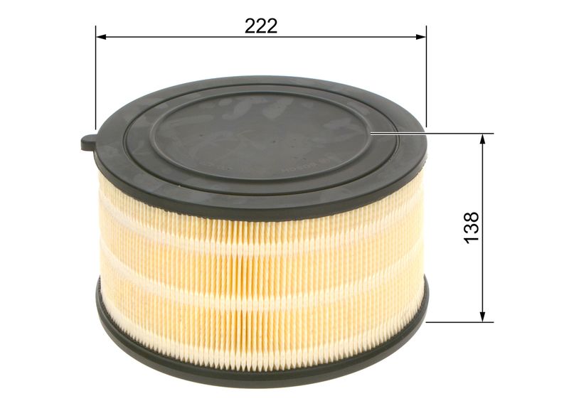 Bosch F026400427 Air Filter - 5