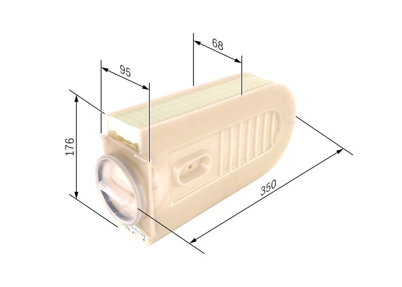 Bosch F026400432 Air Filter - 1