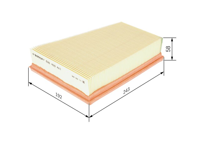 Bosch F026400441 Air Filter - 1