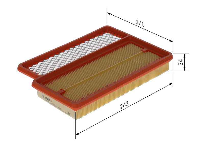 Bosch F026400466 Air Filter - 1