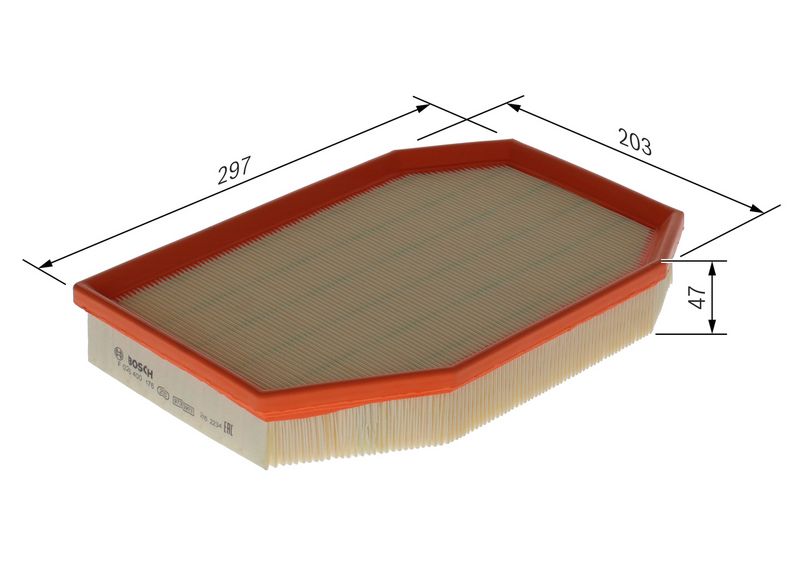 Bosch F026400476 Air Filter - 1
