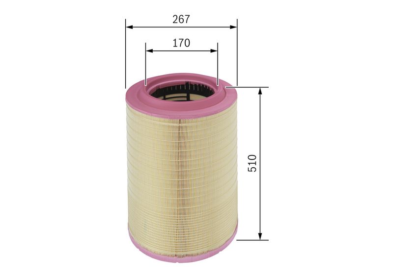 Bosch F026400483 Air Filter - 5