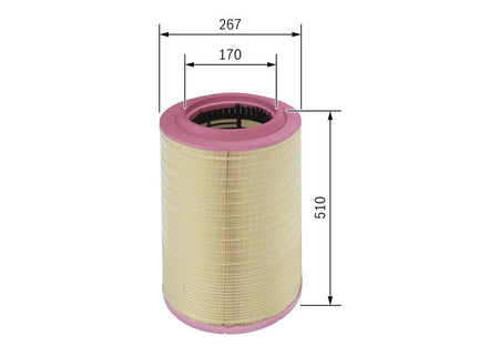 Bosch F026400483 Air Filter - 5