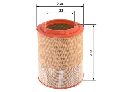 Bosch F026400486 Air Filter - 1