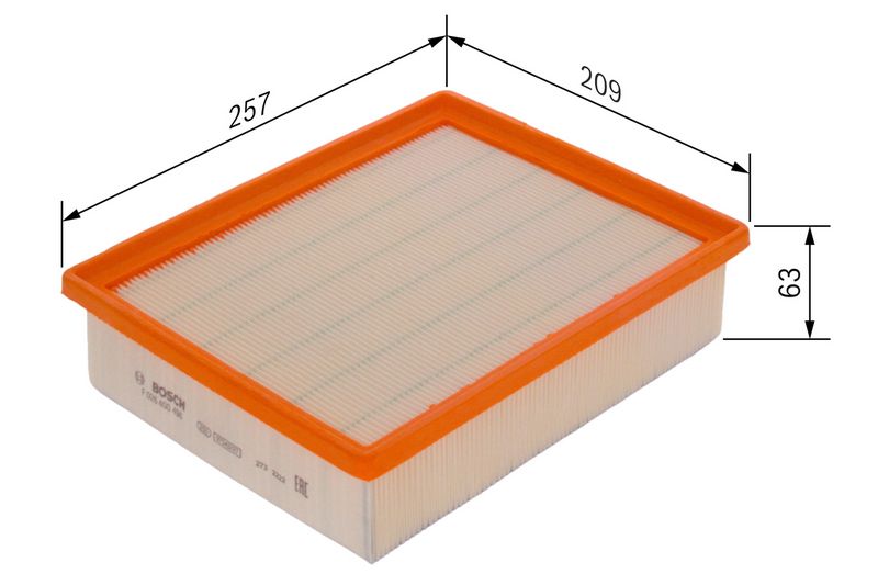 Bosch F026400496 Air Filter - 1