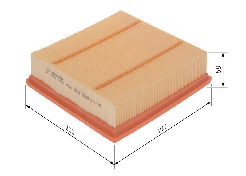 Bosch F026400498 Air Filter - 1
