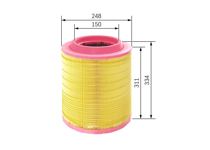 Bosch F026400499 Air Filter - 1