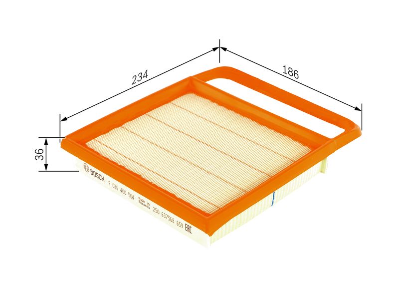 Bosch F026400504 Air Filter - 1