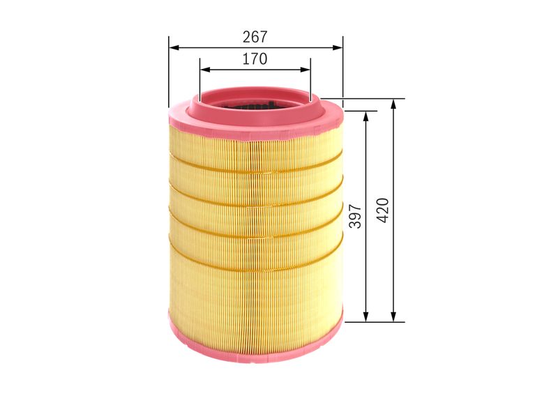 Bosch F026400533 Air Filter - 1