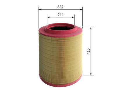 Bosch F026400535 Air Filter - 1