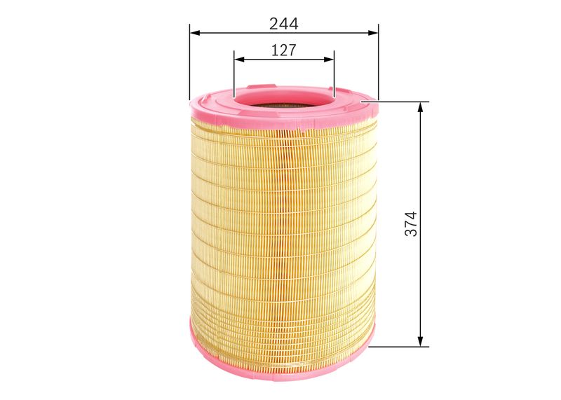 Bosch F026400536 Air Filter - 1
