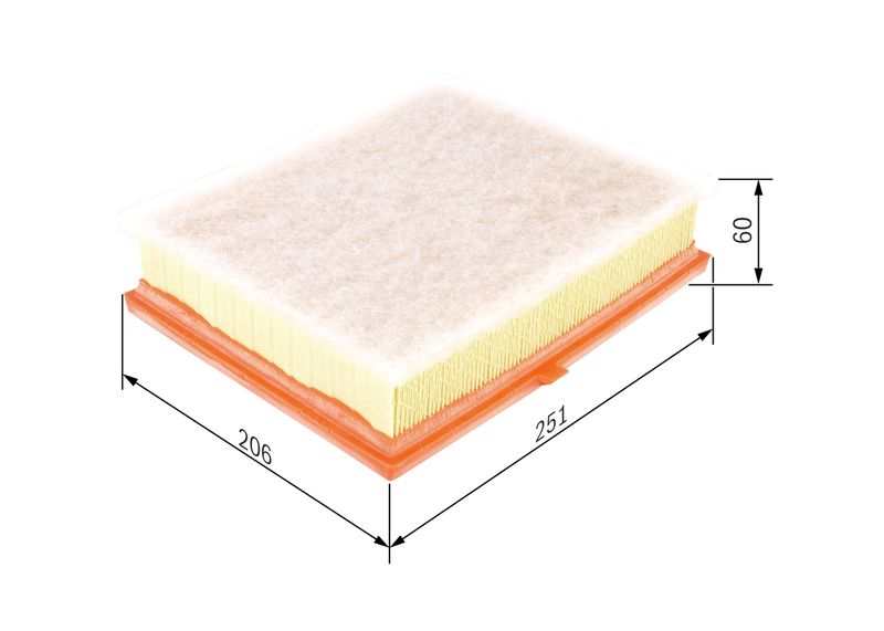 Bosch F026400545 Air Filter - 1