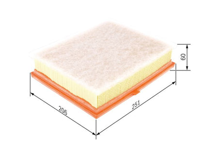 Bosch F026400545 Air Filter - 1