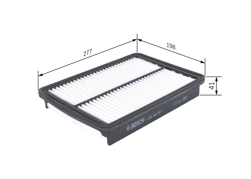 Bosch F026400547 Air Filter - 1