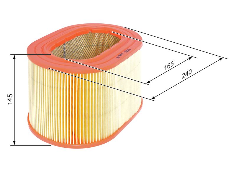 Bosch F026400557 Air Filter - 5