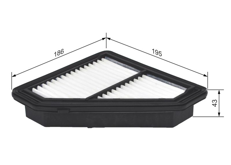 Bosch F026400564 Air Filter - 5