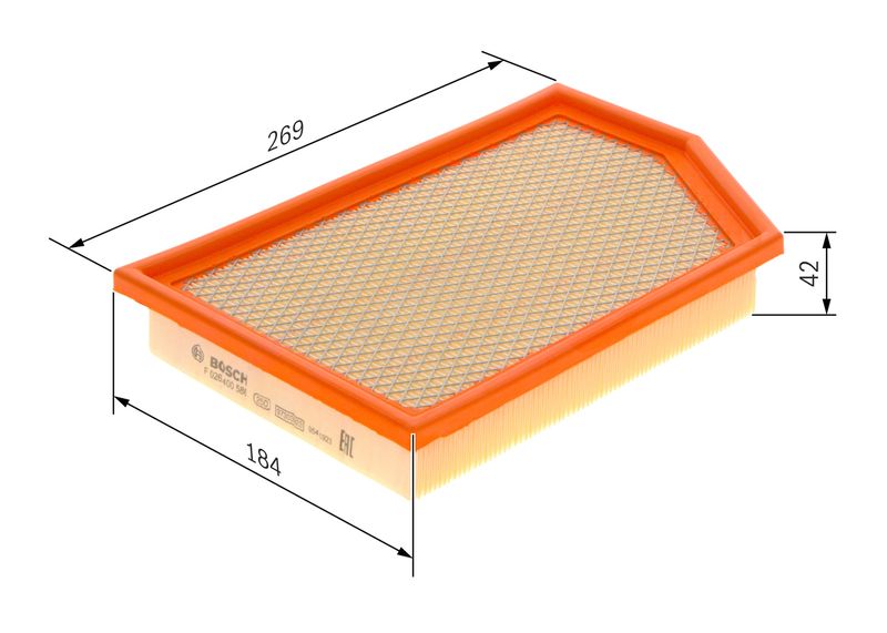 Bosch F026400586 Air Filter - 1