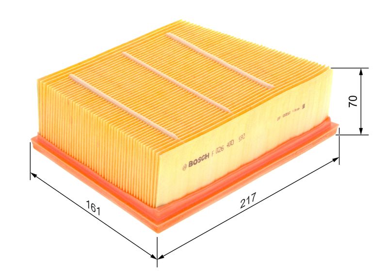Bosch F026400592 Air Filter - 5
