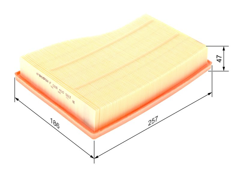 Bosch F026400593 Air Filter - 4