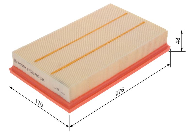 Bosch F026400624 Air Filter - 1