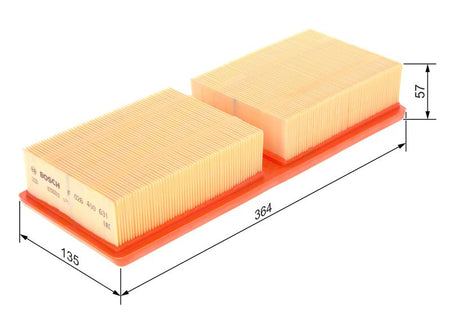 Bosch F026400631 Air Filter - 1