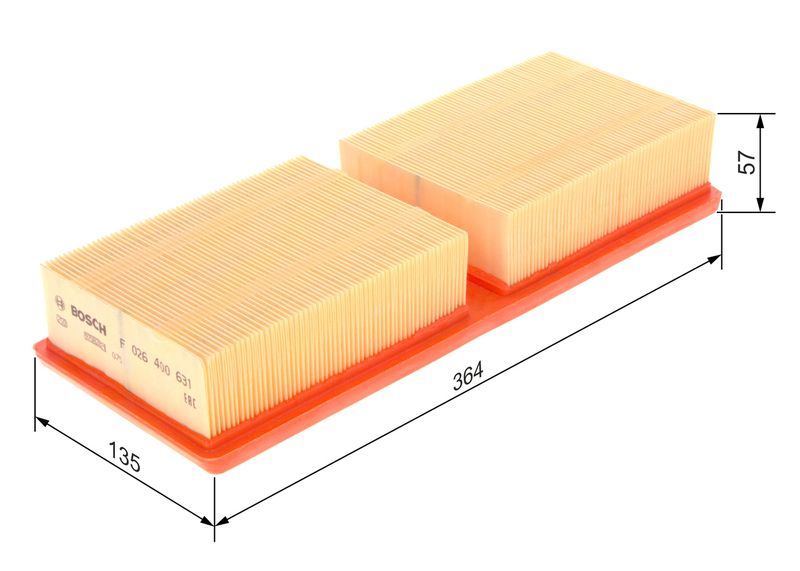Bosch F026400631 Air Filter - 1