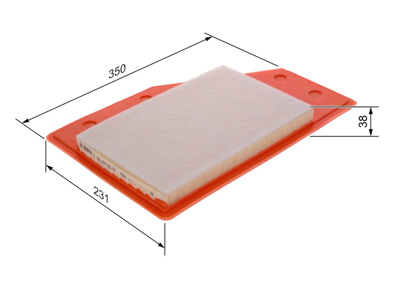 Bosch F026400635 Air Filter - 1