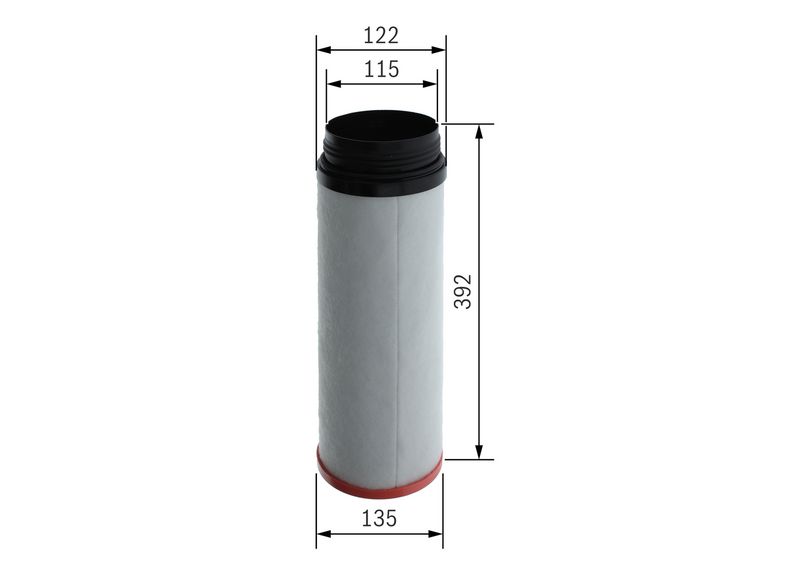 Bosch F026400643 Secondary Air Filter - 1