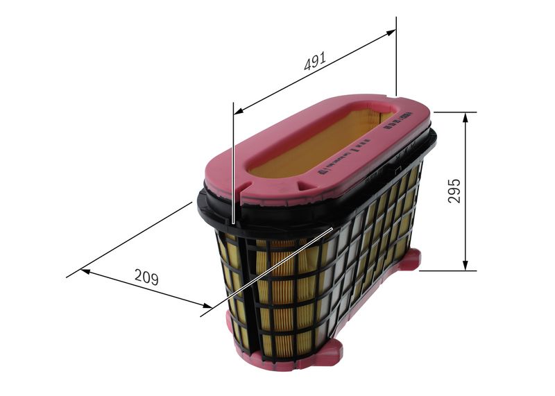 Bosch F026400689 Air Filter - 1