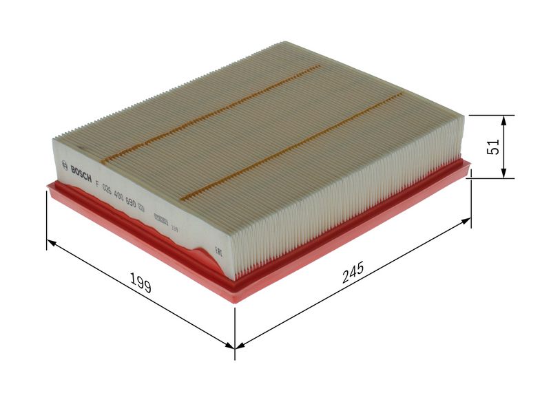 Bosch F026400690 Air Filter - 1