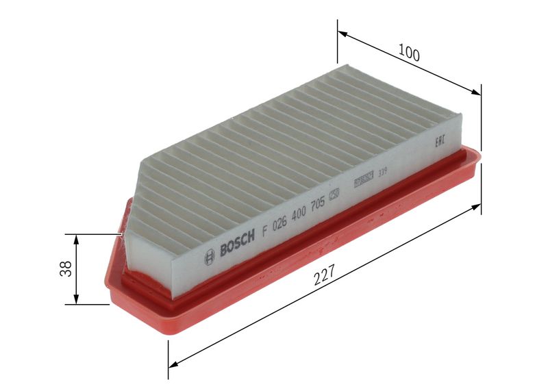 Bosch F026400705 Air Filter - 5