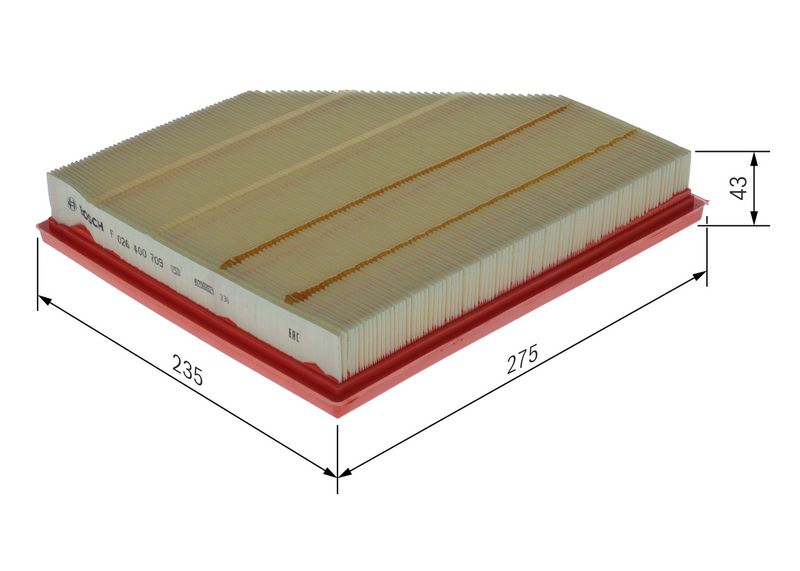 Bosch F026400709 Air Filter - 1