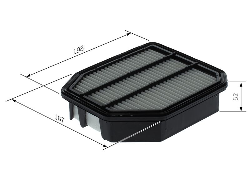Bosch F026400711 Air Filter - 5