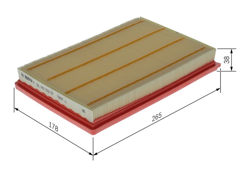 Bosch F026400722 Air Filter - 1