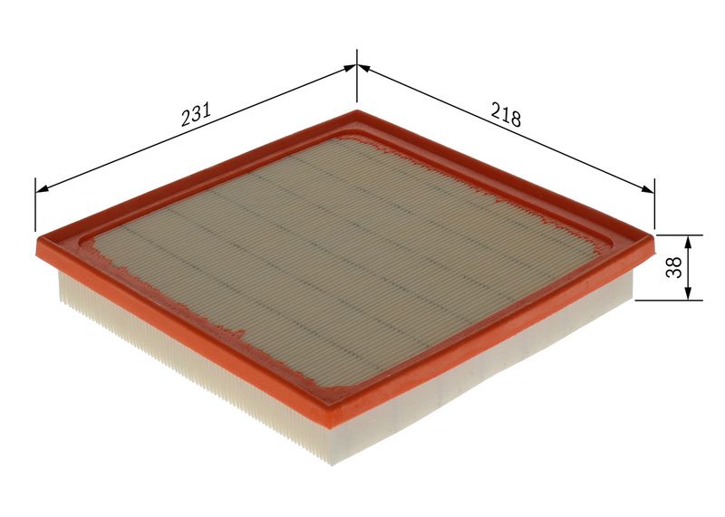 Bosch F026400743 Air Filter - 1