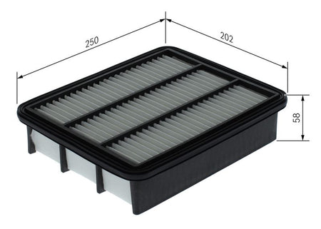 Bosch F026400744 Air Filter - 1