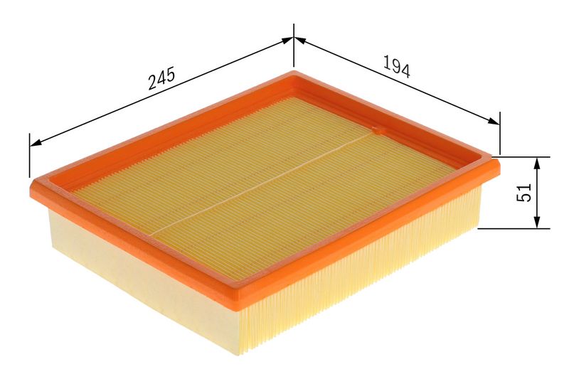 Bosch F026400849 Air Filter - 1