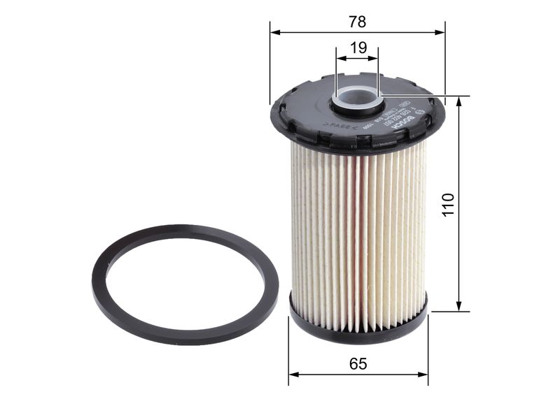 Bosch F026402007 Fuel Filter - 5