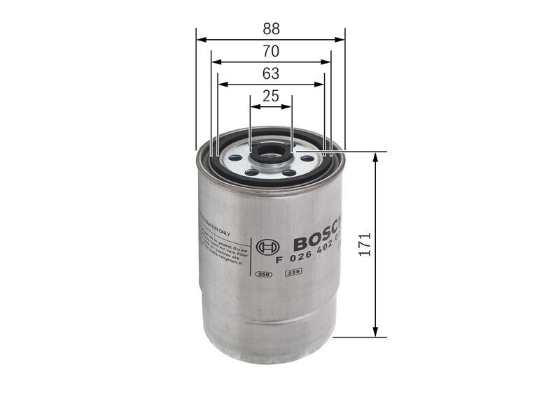 Bosch F026402013 Fuel Filter - 1