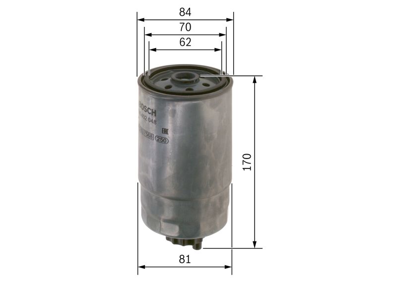 Bosch F026402048 Fuel Filter - 5