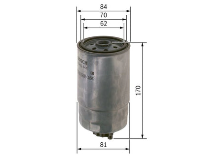 Bosch F026402048 Fuel Filter - 5