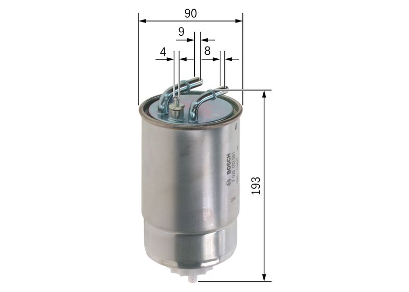 Bosch F026402051 Fuel Filter - 1