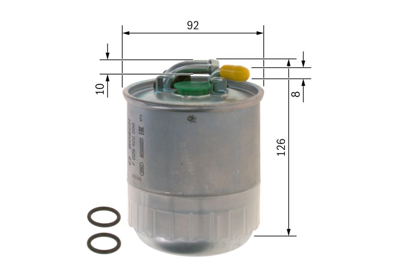Bosch F026402056 Fuel Filter - 5