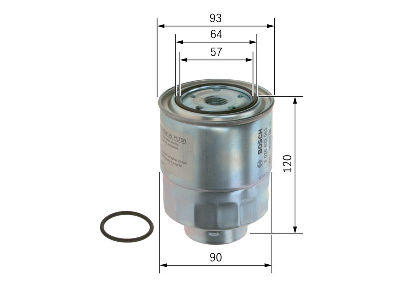 Bosch F026402063 Fuel Filter - 5